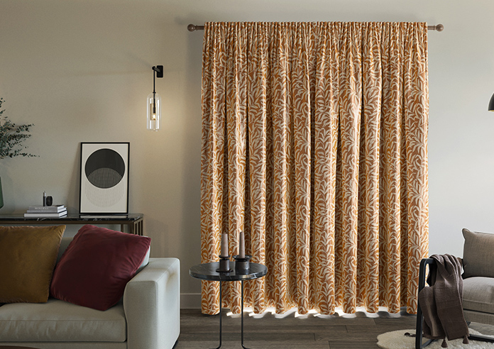 Trailing Vines, Firestalk - Made to Measure Curtains - Image 7